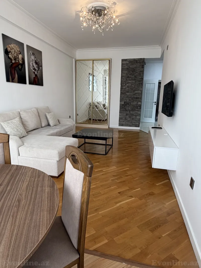 Kirayə verilir 2 otaqlı Mənzil Yeni tikili 60 m² 28 May m. - şəkil 3