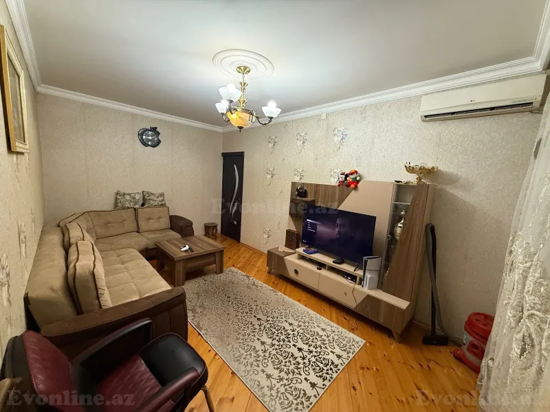 Satılır 3 otaqlı Mənzil Köhnə tikili 80 m² Yeni Günəşli - şəkil 3