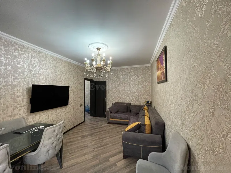 Satılır 2 otaqlı Mənzil Köhnə tikili 55 m² Yeni Günəşli - şəkil 2