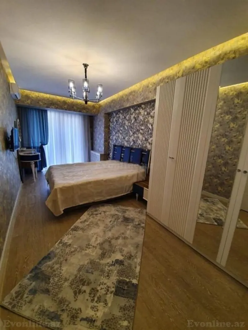 Kirayə verilir 2 otaqlı Mənzil Yeni tikili 80 m² Xətai r. - şəkil 3