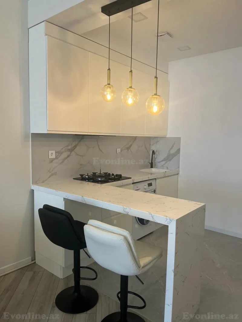 Kirayə verilir 2 otaqlı Mənzil Yeni tikili 71 m² Nərimanov r. - şəkil 3