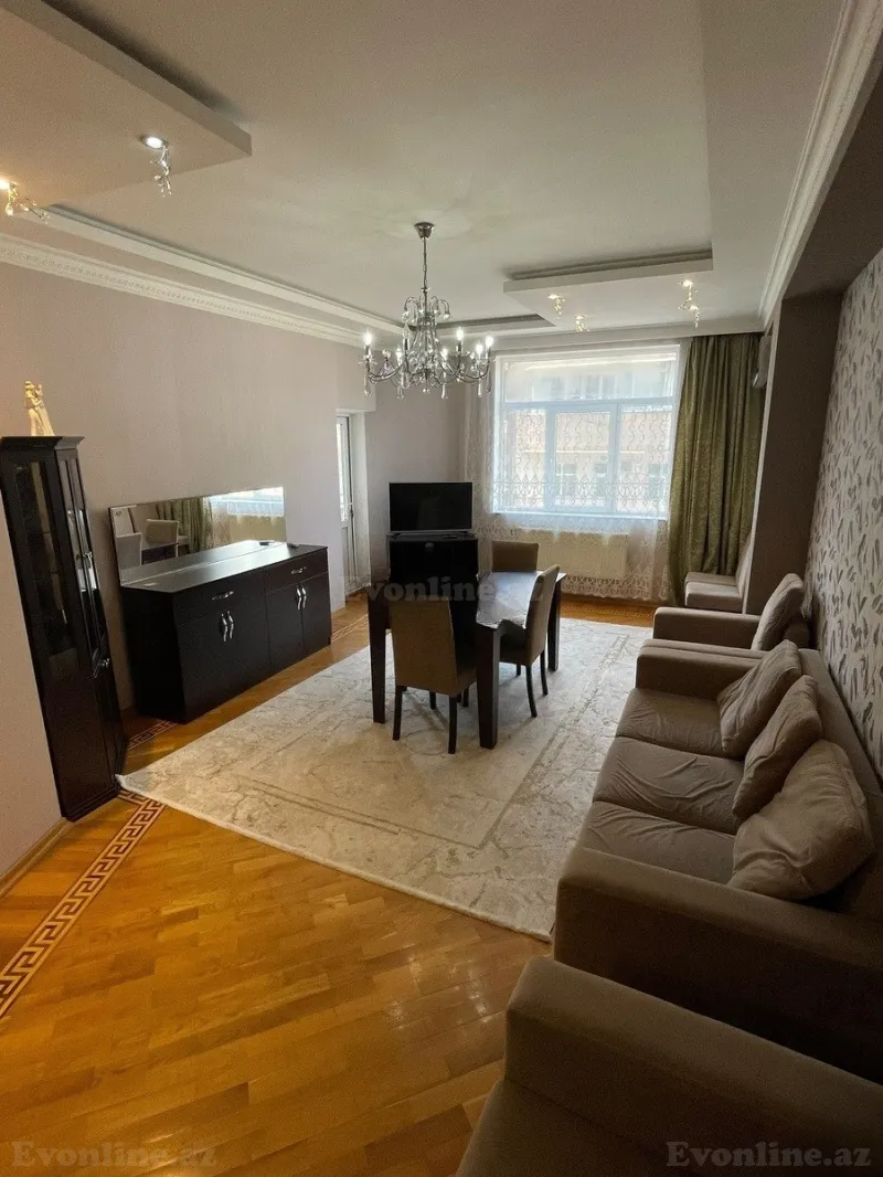 Kirayə verilir 3 otaqlı Mənzil Yeni tikili 100 m² Nəriman Nərimanov m. - şəkil 2