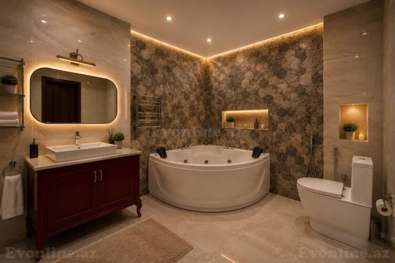 Kirayə verilir 5 otaqlı Həyət evi 320 m² Buzovna - şəkil 3