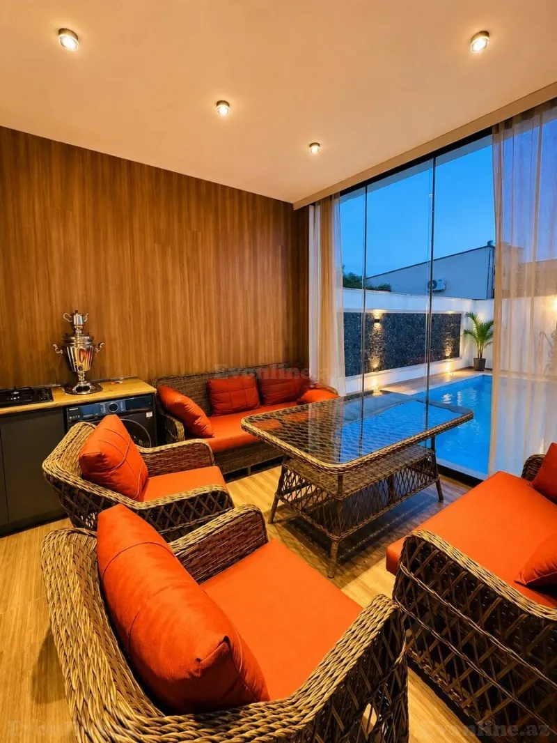 Kirayə verilir 4 otaqlı Həyət evi 220 m² Mərdəkan - şəkil 4