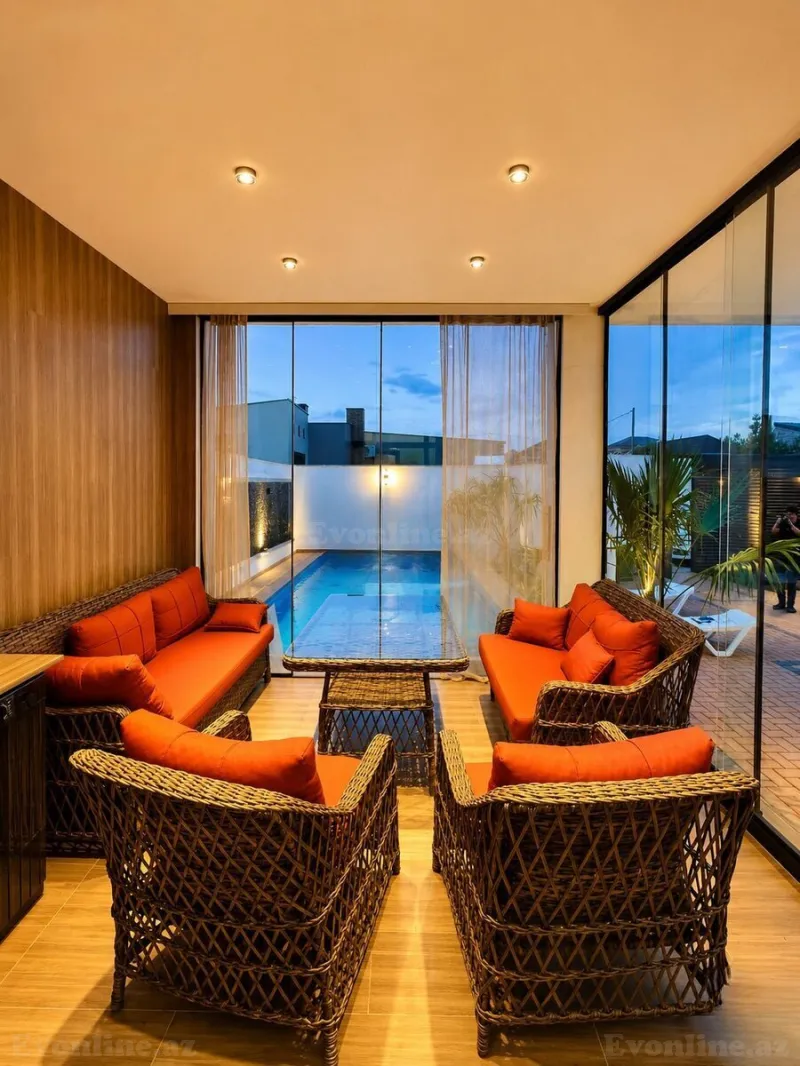 Kirayə verilir 4 otaqlı Həyət evi 220 m² Mərdəkan - şəkil 7