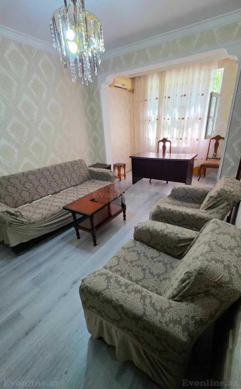 Kirayə verilir 2 otaqlı Mənzil Köhnə tikili 50 m² 20 Yanvar m. - şəkil 2
