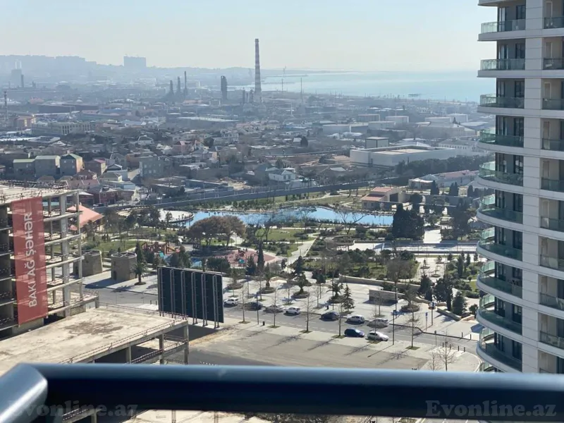 Kirayə verilir 3 otaqlı Mənzil Yeni tikili 120 m² Ağ şəhər - şəkil 15