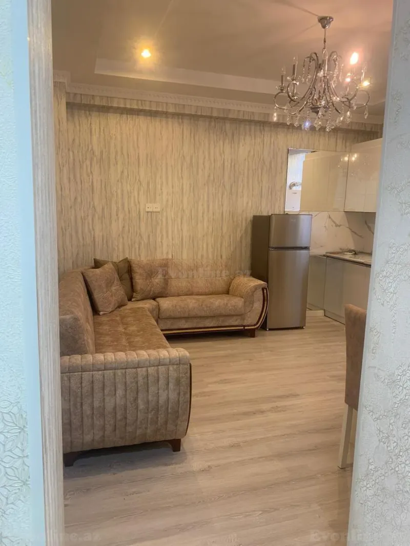 Kirayə verilir 2 otaqlı Mənzil Yeni tikili 60 m² Həzi Aslanov m. - şəkil 2