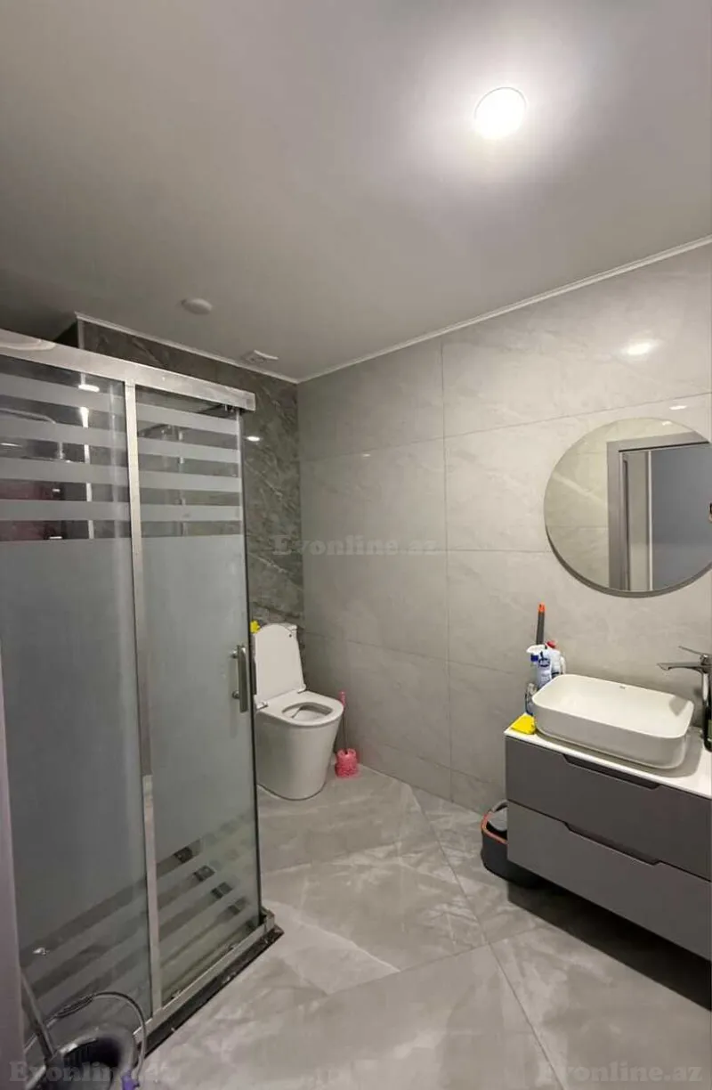 Kirayə verilir 3 otaqlı Mənzil Yeni tikili 90 m² Dərnəgül m. - şəkil 9
