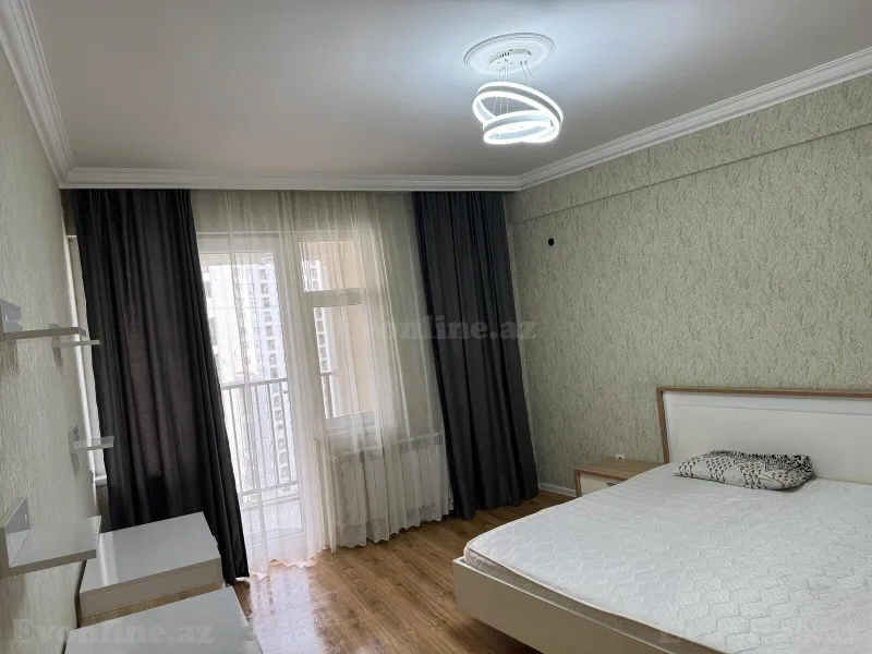 Kirayə verilir 3 otaqlı Mənzil Yeni tikili 96 m² Həzi Aslanov m. - şəkil 5