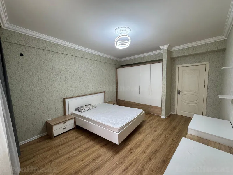 Kirayə verilir 3 otaqlı Mənzil Yeni tikili 96 m² Həzi Aslanov m. - şəkil 16