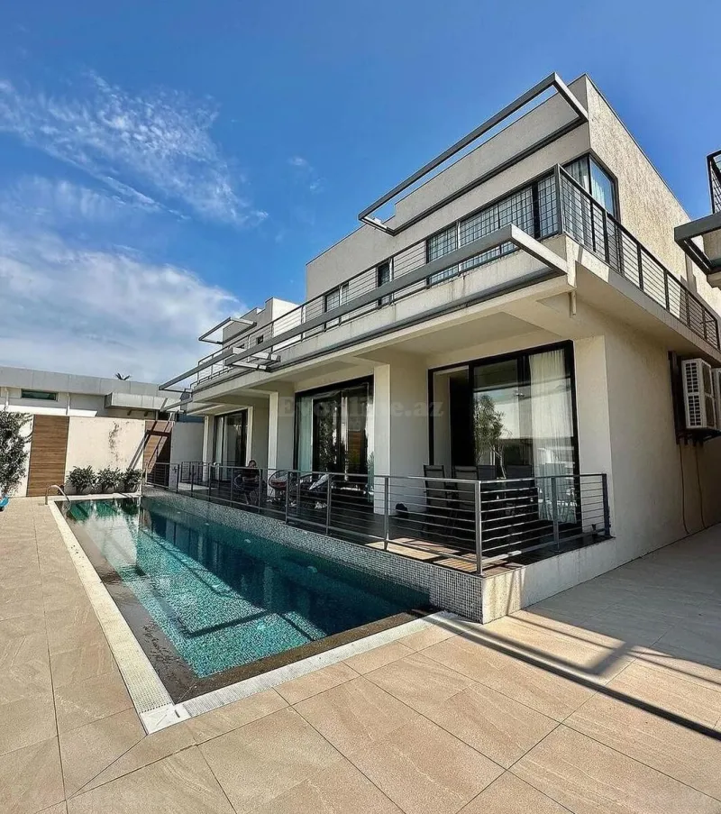 6 otaqlı Həyət evi 400 m² Bilgəh Kirayə verilir