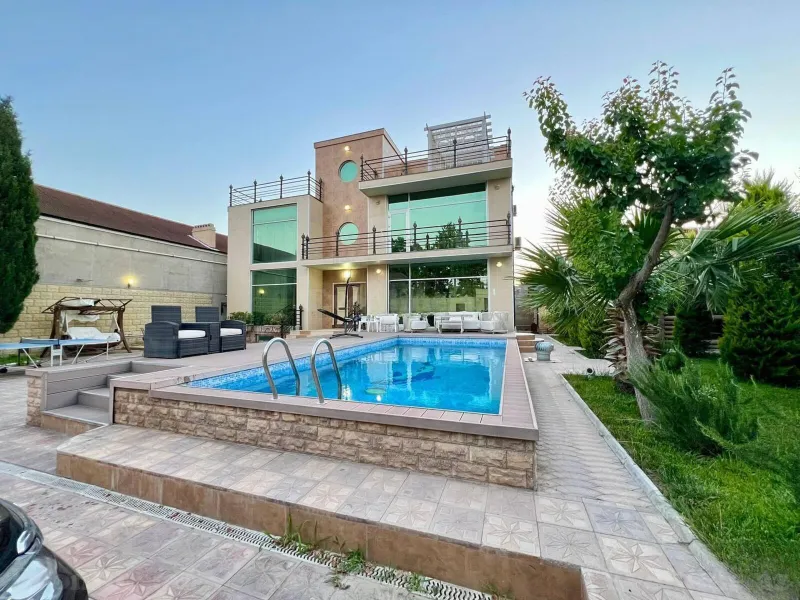 Kirayə verilir 6 otaqlı Həyət evi 450 m² Mərdəkan - şəkil 5