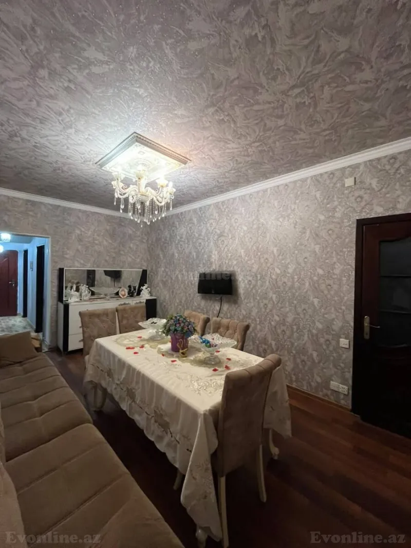 Satılır 3 otaqlı Mənzil Köhnə tikili 56 m² Memar Əcəmi m. - şəkil 3