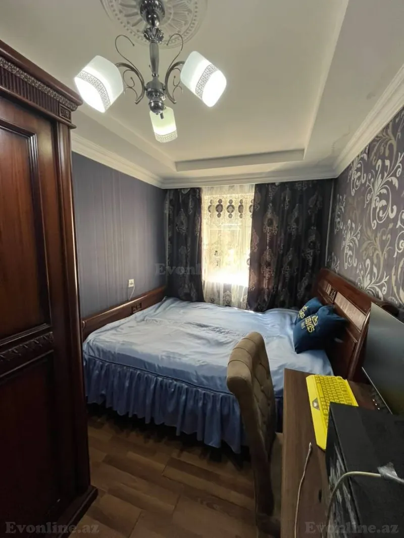 Satılır 3 otaqlı Mənzil Köhnə tikili 56 m² Memar Əcəmi m. - şəkil 7