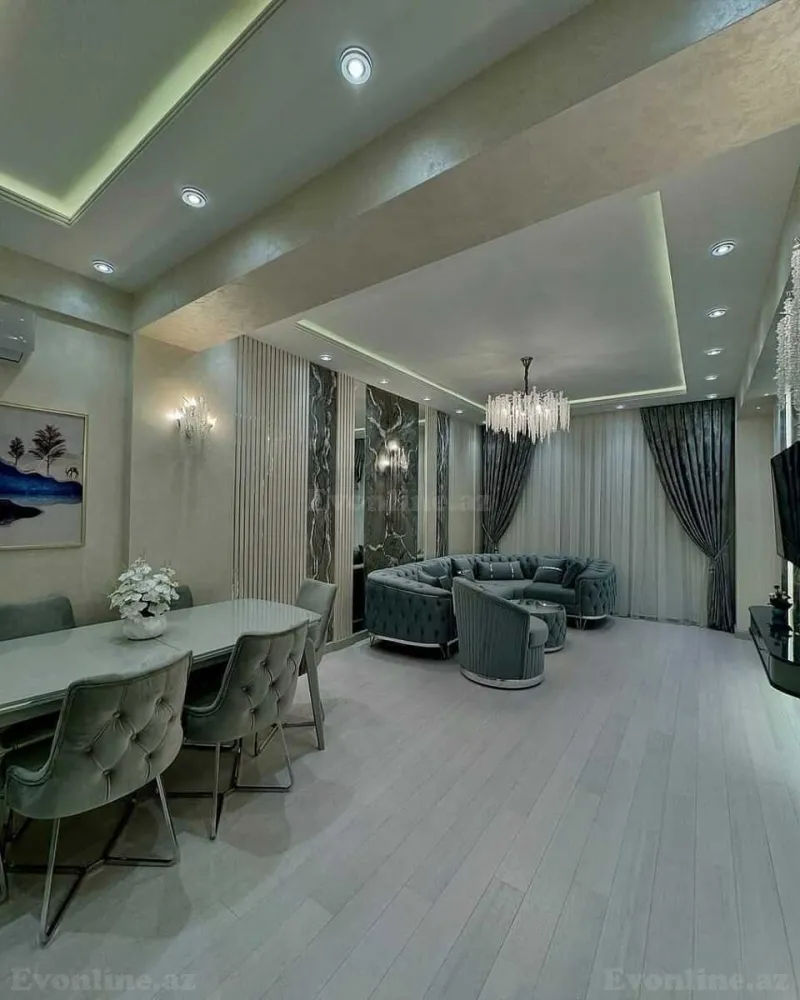 Satılır 2 otaqlı Mənzil Yeni tikili 93 m² Memar Əcəmi m. - şəkil 3