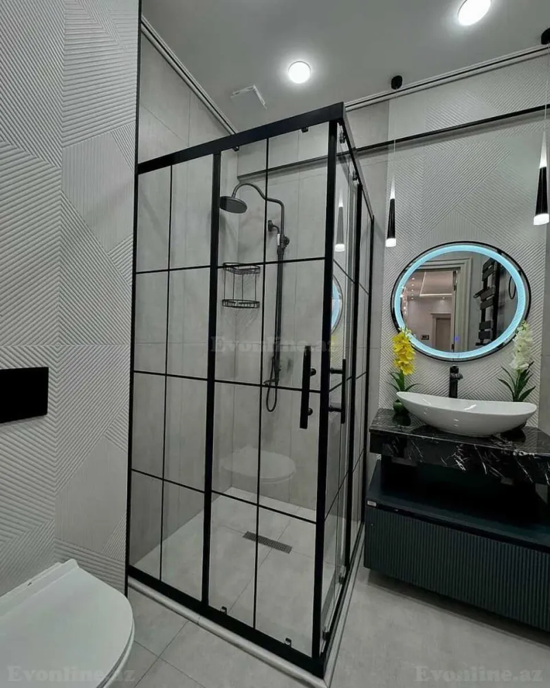 Satılır 2 otaqlı Mənzil Yeni tikili 93 m² Memar Əcəmi m. - şəkil 9