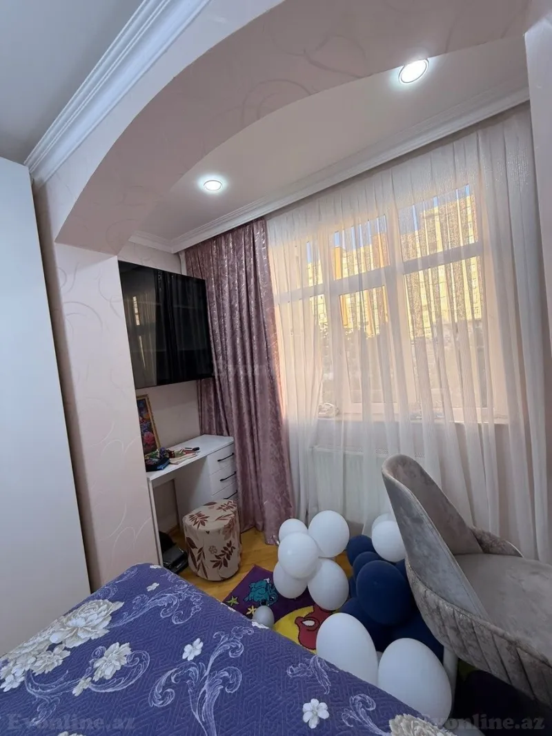 Satılır 3 otaqlı Mənzil Köhnə tikili 80 m² Yeni Günəşli - şəkil 9