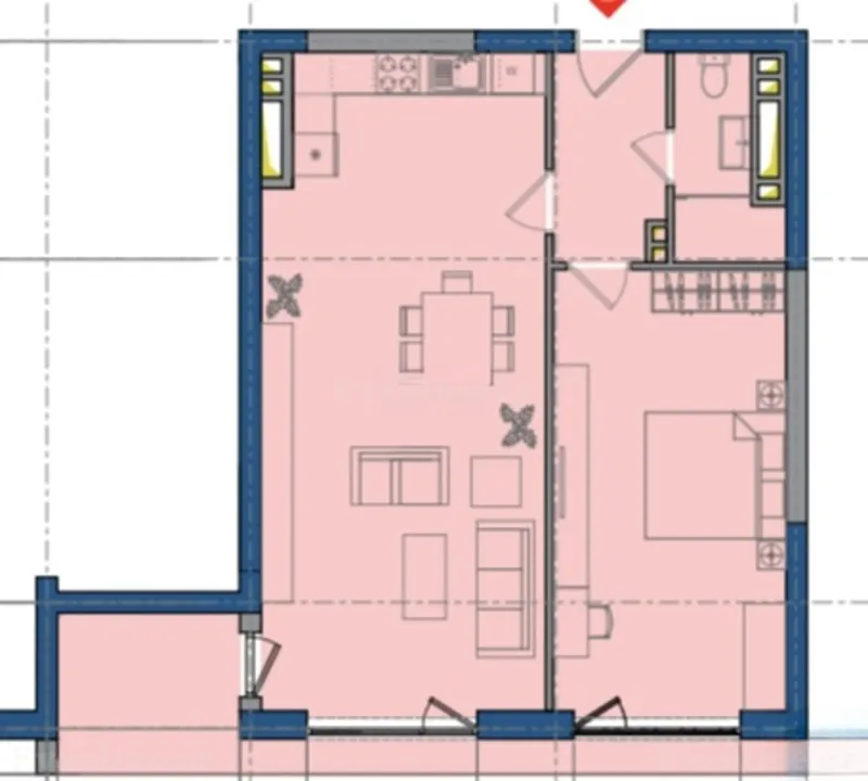 Satılır 2 otaqlı Mənzil Yeni tikili 91.7 m² Biləcəri - şəkil 3
