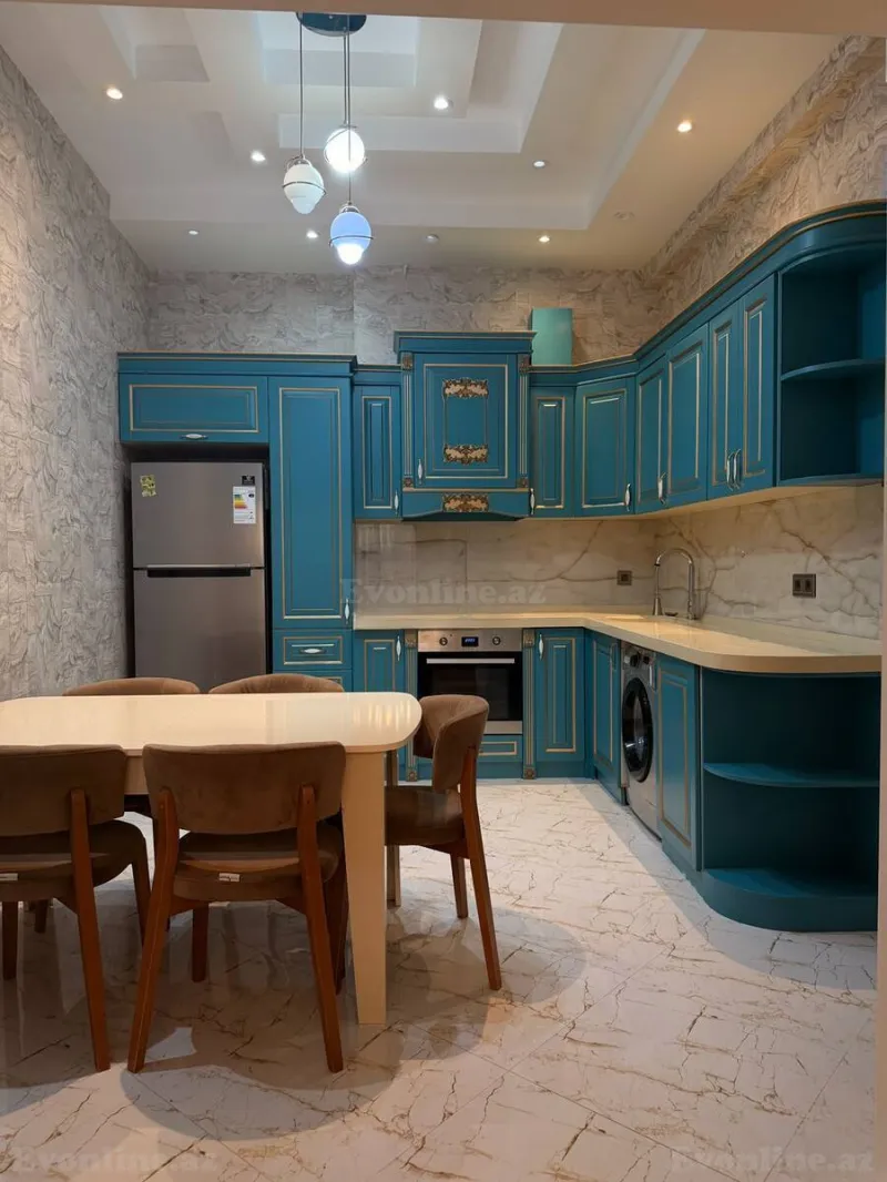 Kirayə verilir 2 otaqlı Mənzil Yeni tikili 85 m² Nəsimi r. - şəkil 2