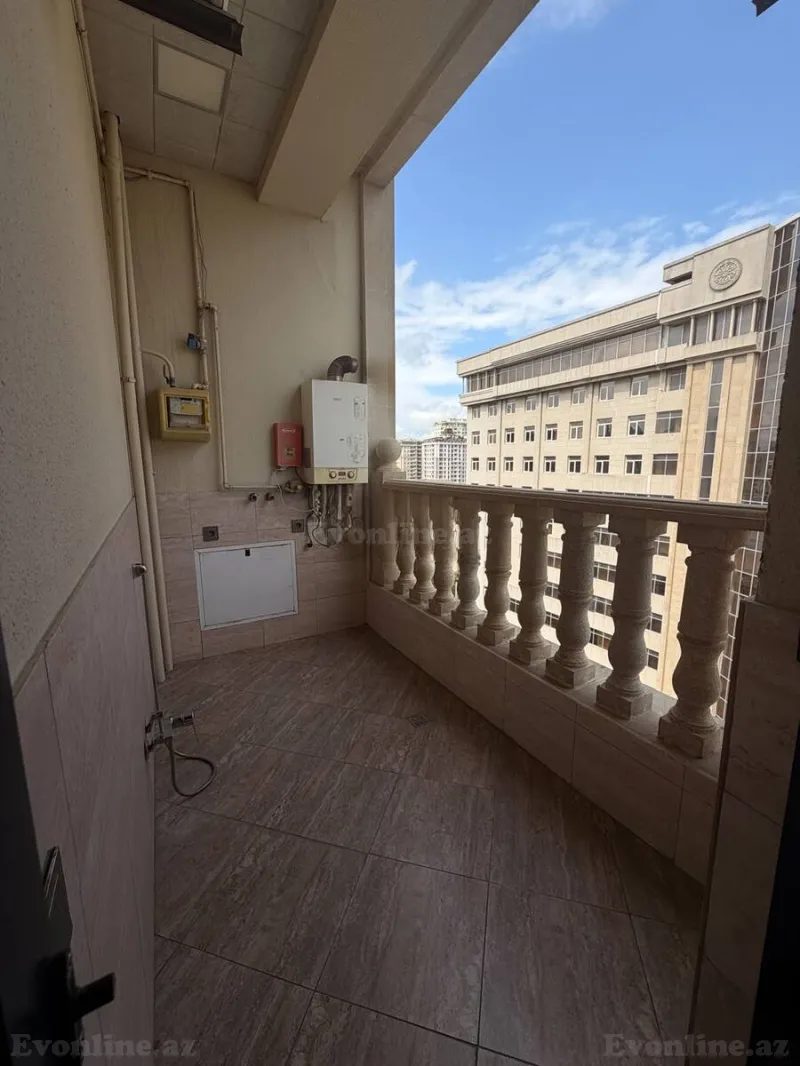 Kirayə verilir 2 otaqlı Mənzil Yeni tikili 85 m² Nəsimi r. - şəkil 14