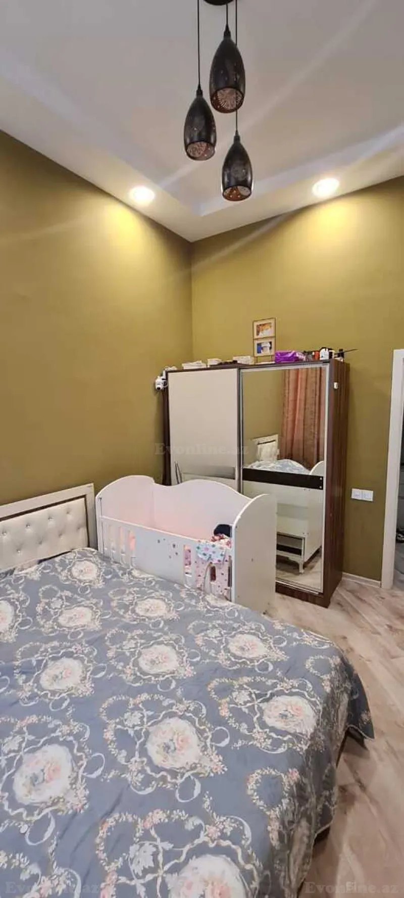 Satılır 2 otaqlı Mənzil Yeni tikili 42 m² Qara Qarayev m. - şəkil 4