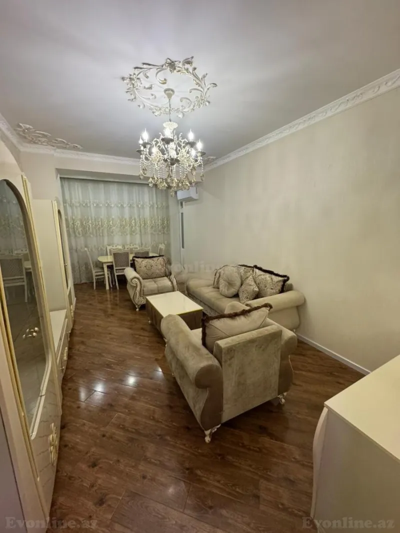 Kirayə verilir 2 otaqlı Mənzil Yeni tikili 62 m² Xətai r. - şəkil 2