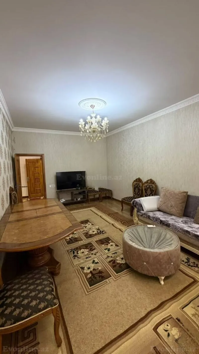 Kirayə verilir 2 otaqlı Mənzil Yeni tikili 100 m² 8 Noyabr m. - şəkil 2