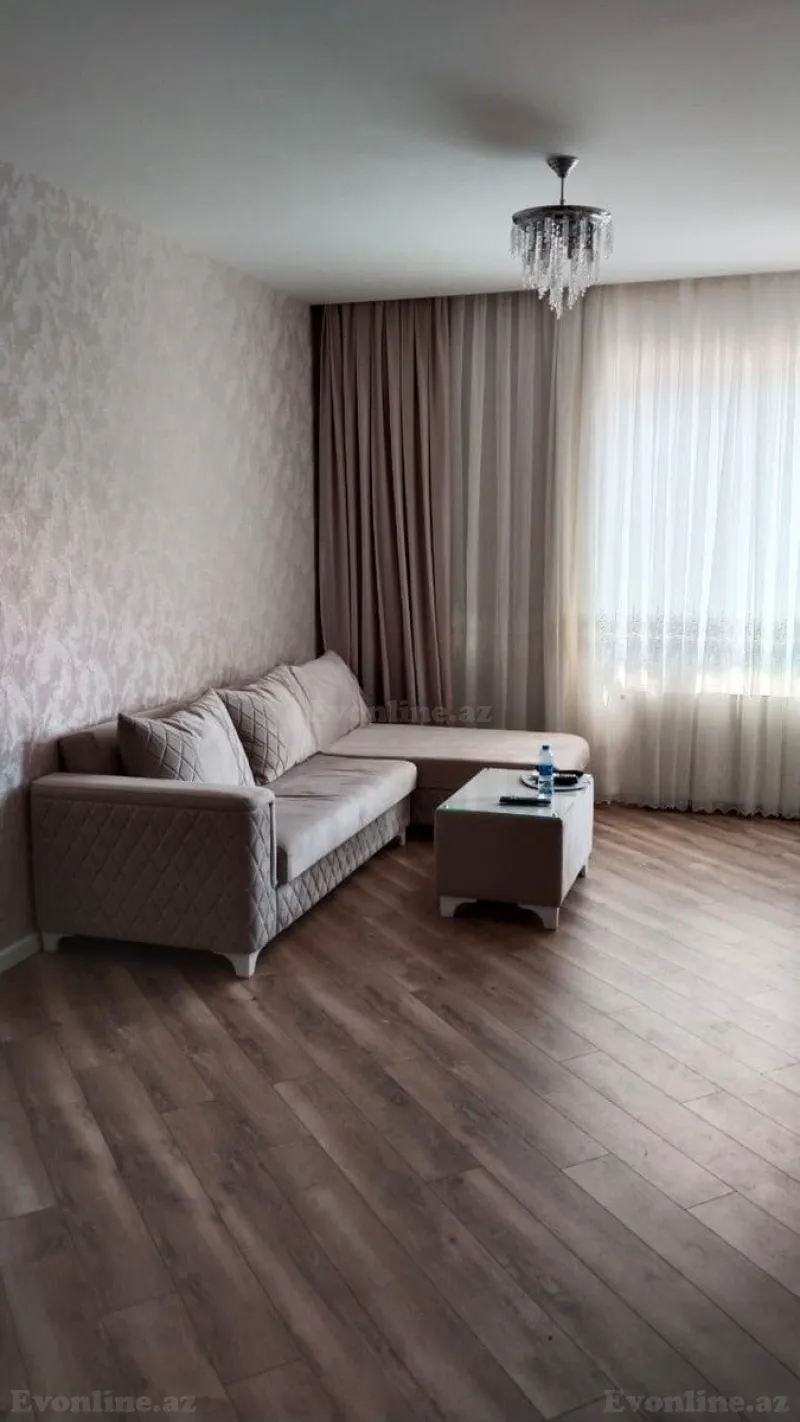 Kirayə verilir 3 otaqlı Mənzil Yeni tikili 85 m² İnşaatçılar m. - şəkil 2