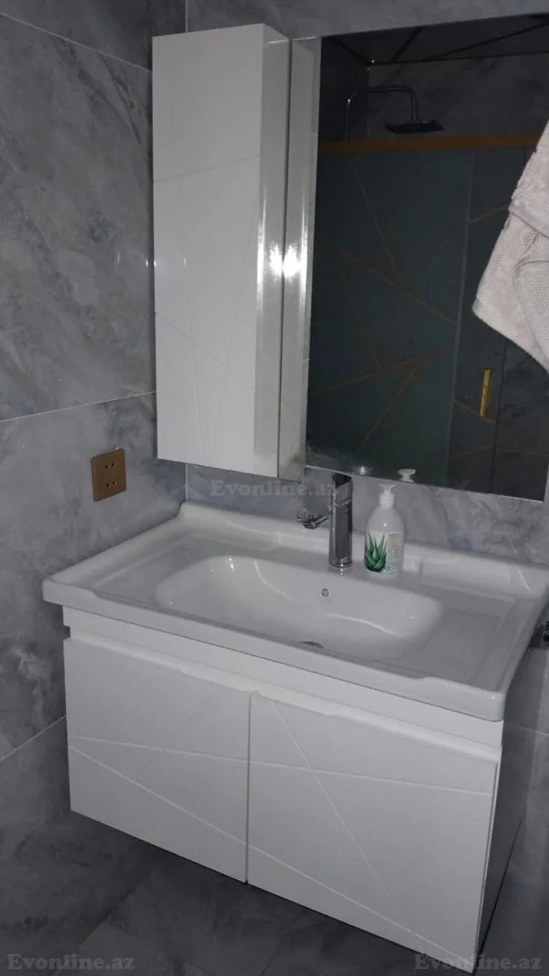 Kirayə verilir 3 otaqlı Mənzil Yeni tikili 85 m² İnşaatçılar m. - şəkil 24