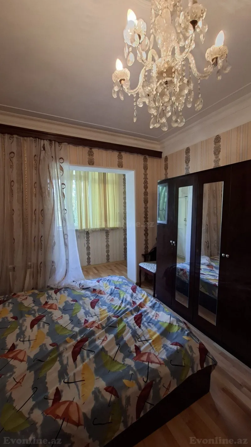 Kirayə verilir 2 otaqlı Mənzil Köhnə tikili 60 m² Yeni Yasamal - şəkil 3