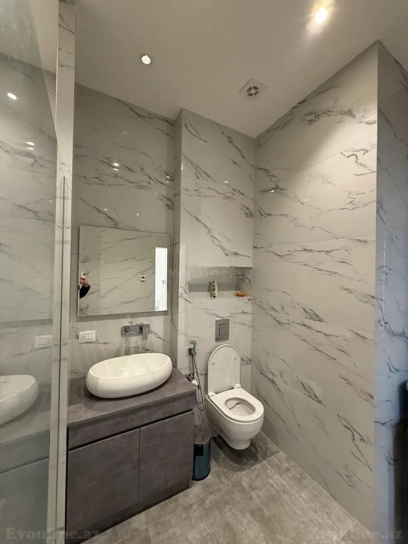Kirayə verilir 2 otaqlı Mənzil Yeni tikili 60 m² Ağ şəhər - şəkil 9