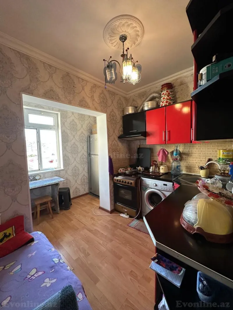 Satılır 3 otaqlı Mənzil Köhnə tikili 80 m² Günəşli - şəkil 5