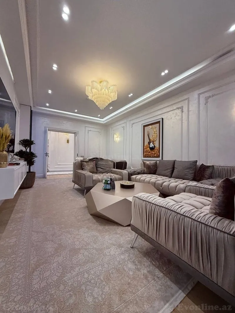 Kirayə verilir 2 otaqlı Mənzil Yeni tikili 120 m² Nəsimi r. - şəkil 3