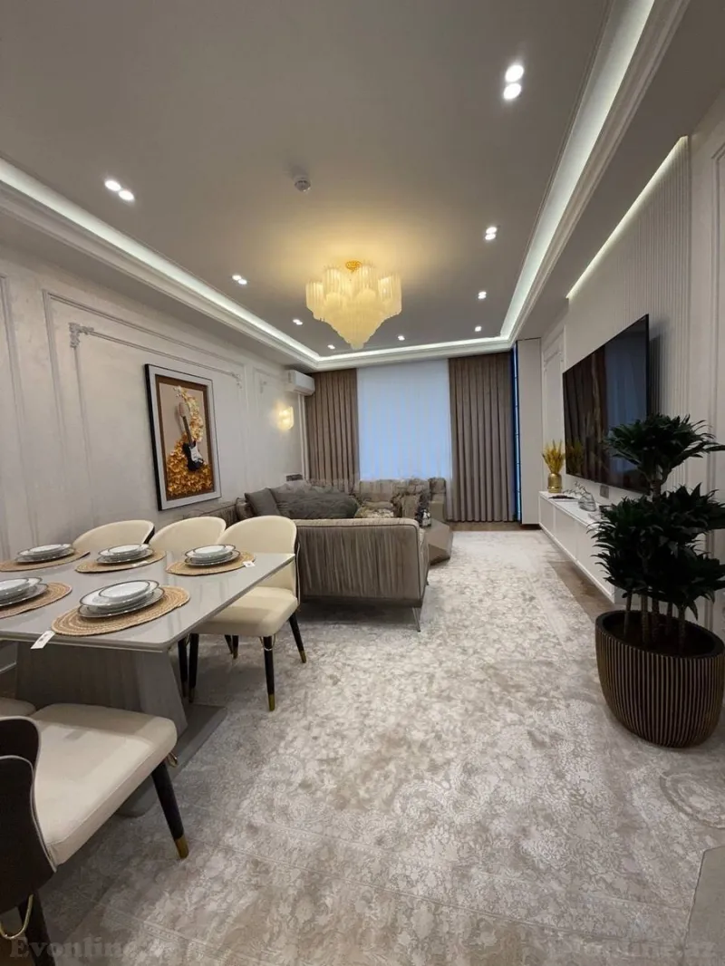 Kirayə verilir 2 otaqlı Mənzil Yeni tikili 120 m² Nəsimi r. - şəkil 5