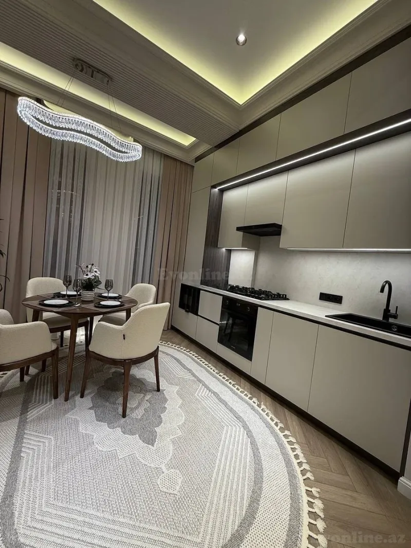 Kirayə verilir 2 otaqlı Mənzil Yeni tikili 120 m² Nəsimi r. - şəkil 6