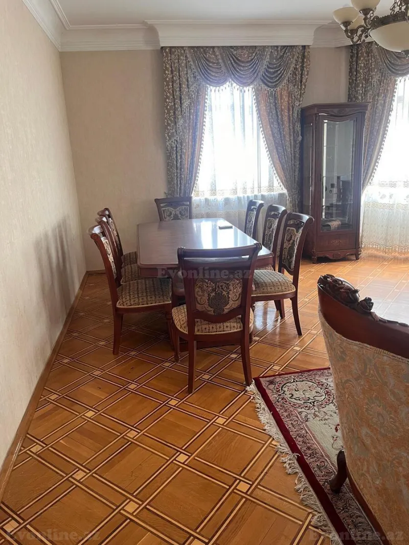 Kirayə verilir 3 otaqlı Mənzil Yeni tikili 170 m² Nizami m. - şəkil 3