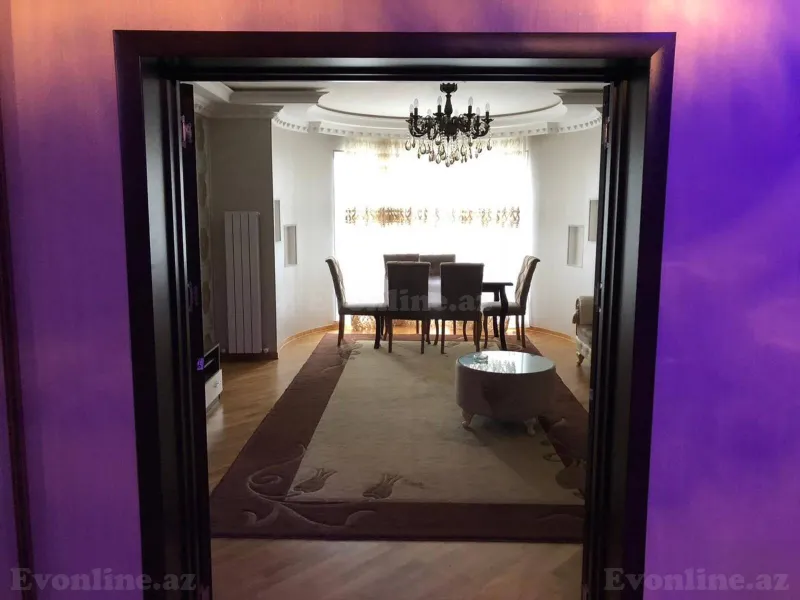 Kirayə verilir 3 otaqlı Mənzil Yeni tikili 130 m² 8 Noyabr m. - şəkil 2