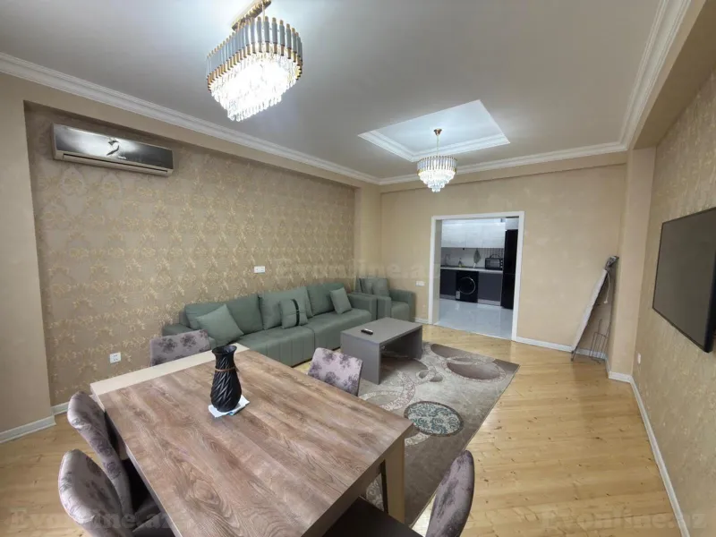Kirayə verilir 2 otaqlı Mənzil Yeni tikili 73 m² Xətai r. - şəkil 2
