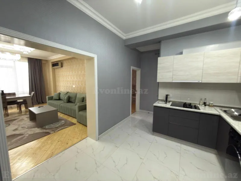 Kirayə verilir 2 otaqlı Mənzil Yeni tikili 73 m² Xətai r. - şəkil 17
