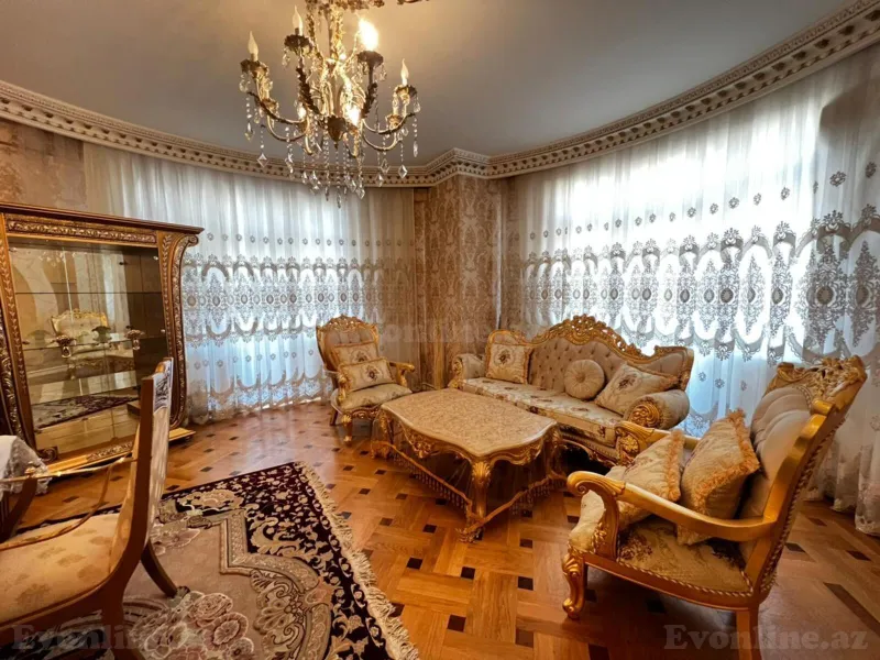 Kirayə verilir 4 otaqlı Mənzil Yeni tikili 236 m² İnşaatçılar m. - şəkil 15
