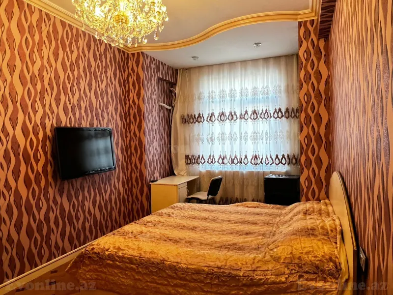 Kirayə verilir 4 otaqlı Mənzil Yeni tikili 236 m² İnşaatçılar m. - şəkil 18