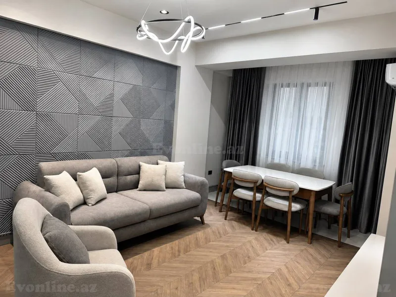 2 otaqlı Mənzil 70 m² Ağ şəhər Kirayə verilir