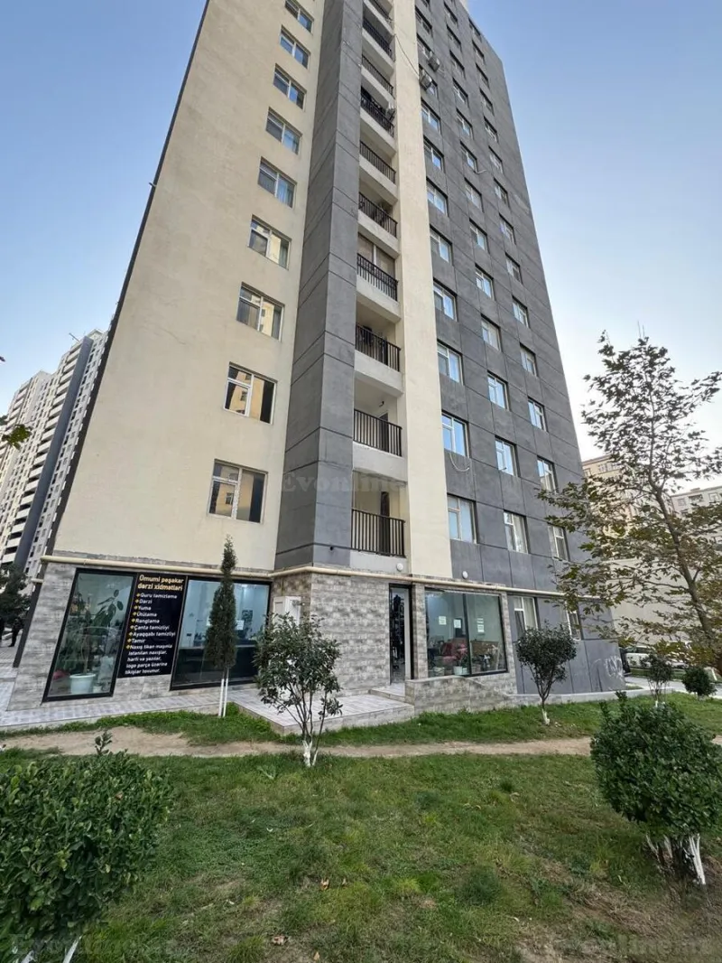 Satılır 2 otaqlı Mənzil Yeni tikili 92 m² Həzi Aslanov m. - şəkil 3