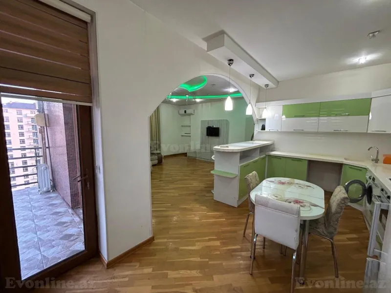 Kirayə verilir 2 otaqlı Mənzil Yeni tikili 90 m² Nəriman Nərimanov m. - şəkil 3