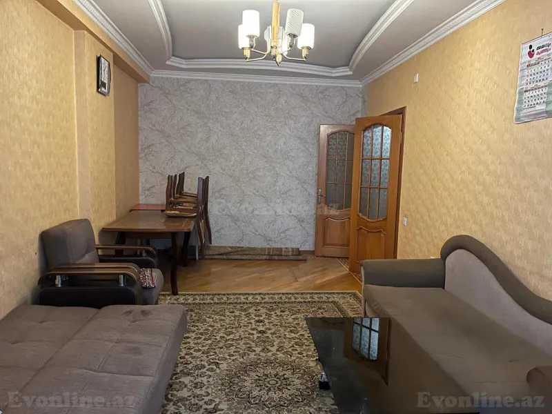 Kirayə verilir 3 otaqlı Mənzil Yeni tikili 130 m² 8 Noyabr m. - şəkil 2