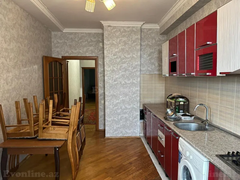 Kirayə verilir 3 otaqlı Mənzil Yeni tikili 130 m² 8 Noyabr m. - şəkil 15