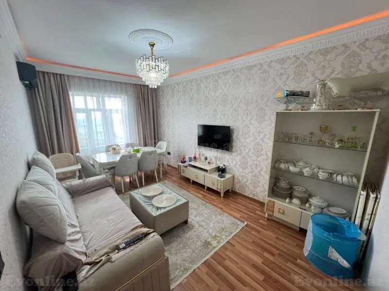 Satılır 2 otaqlı Mənzil Köhnə tikili 60 m² Yeni Günəşli - şəkil 3