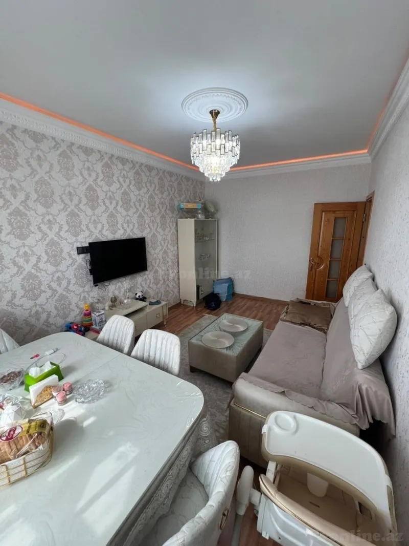 Satılır 2 otaqlı Mənzil Köhnə tikili 60 m² Yeni Günəşli - şəkil 5