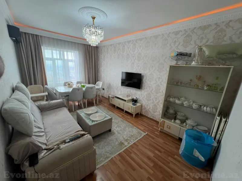 Satılır 2 otaqlı Mənzil Köhnə tikili 60 m² Yeni Günəşli - şəkil 7